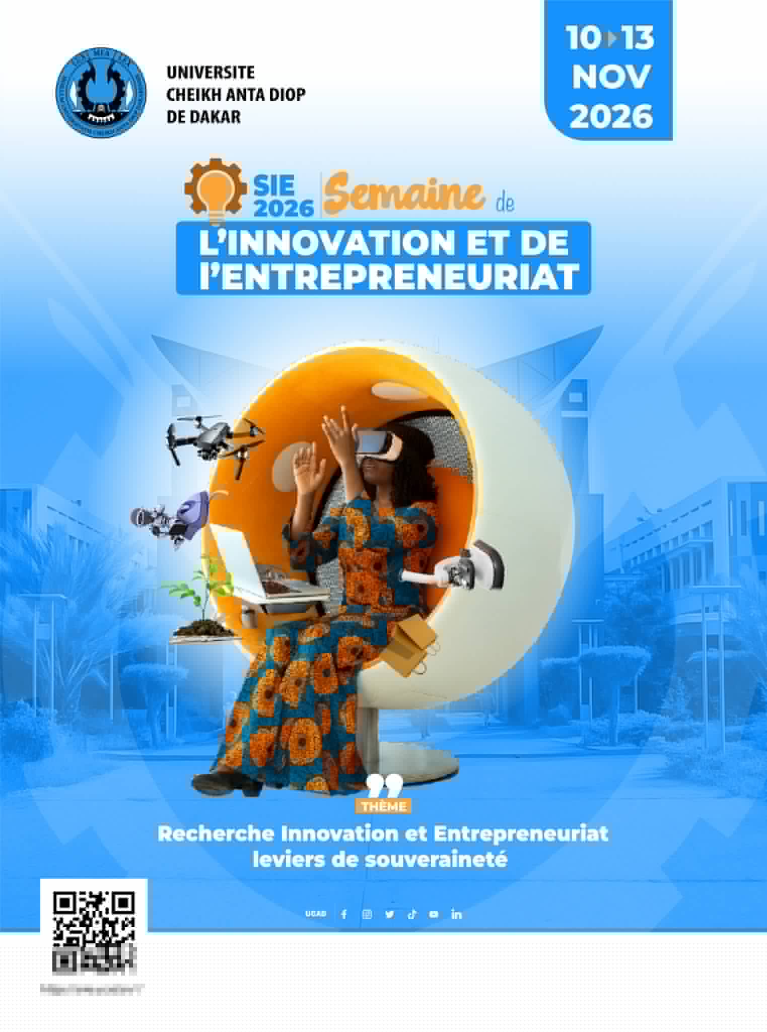 UCAD : candidatures ouvertes pour le concours d’innovation SIE2026 jusqu’au 15 octobre
