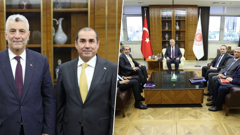 Bakan Bolat duyurdu: Türkiye ve Irak arasında 30 milyar dolarlık ticaret hedefi