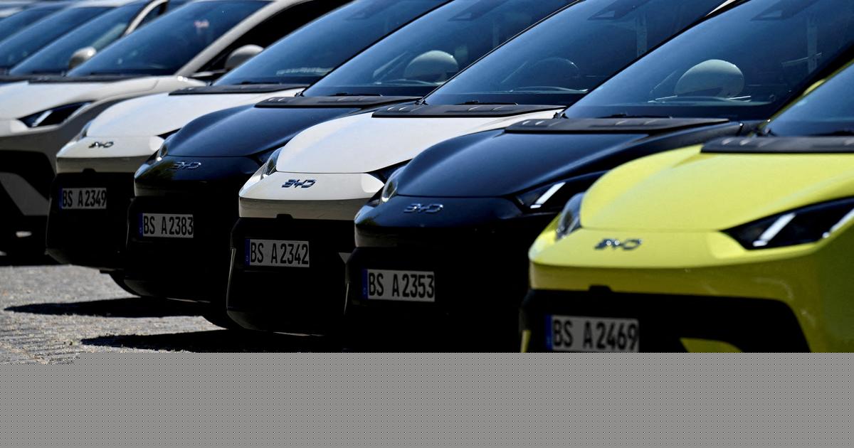 European car sales surge driven by influx of Chinese EVs