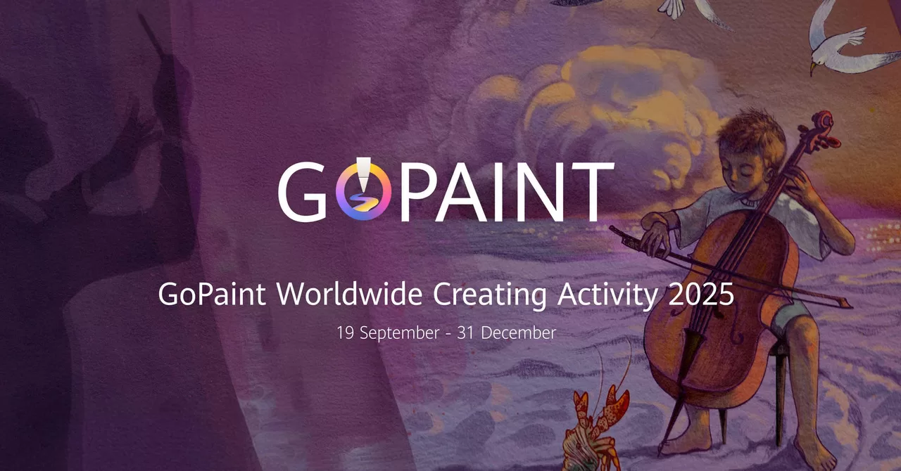 Unleash your imaginative vision for the HUAWEI GoPaint Worldwide Creating Activity 2025