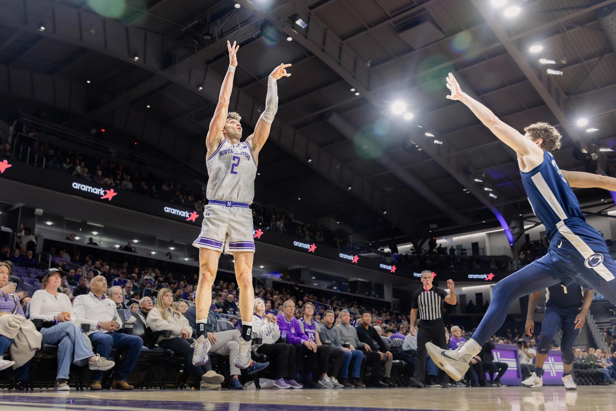 Men’s Basketball: Northwestern shoots over 50% from three in 94-73 win over Penn State