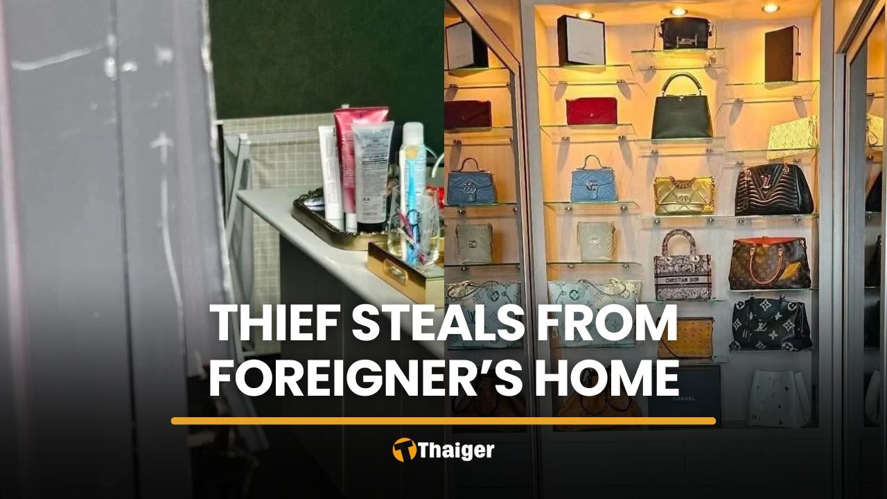 Thief steals millions from foreigner’s Prachuap Khiri Khan home