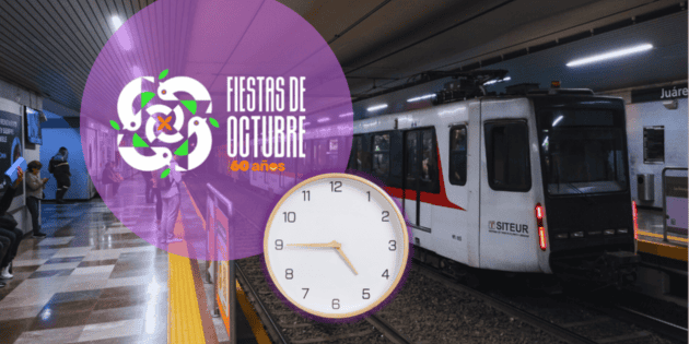Tren Ligero extenderá su horario de servicio por Fiestas de Octubre