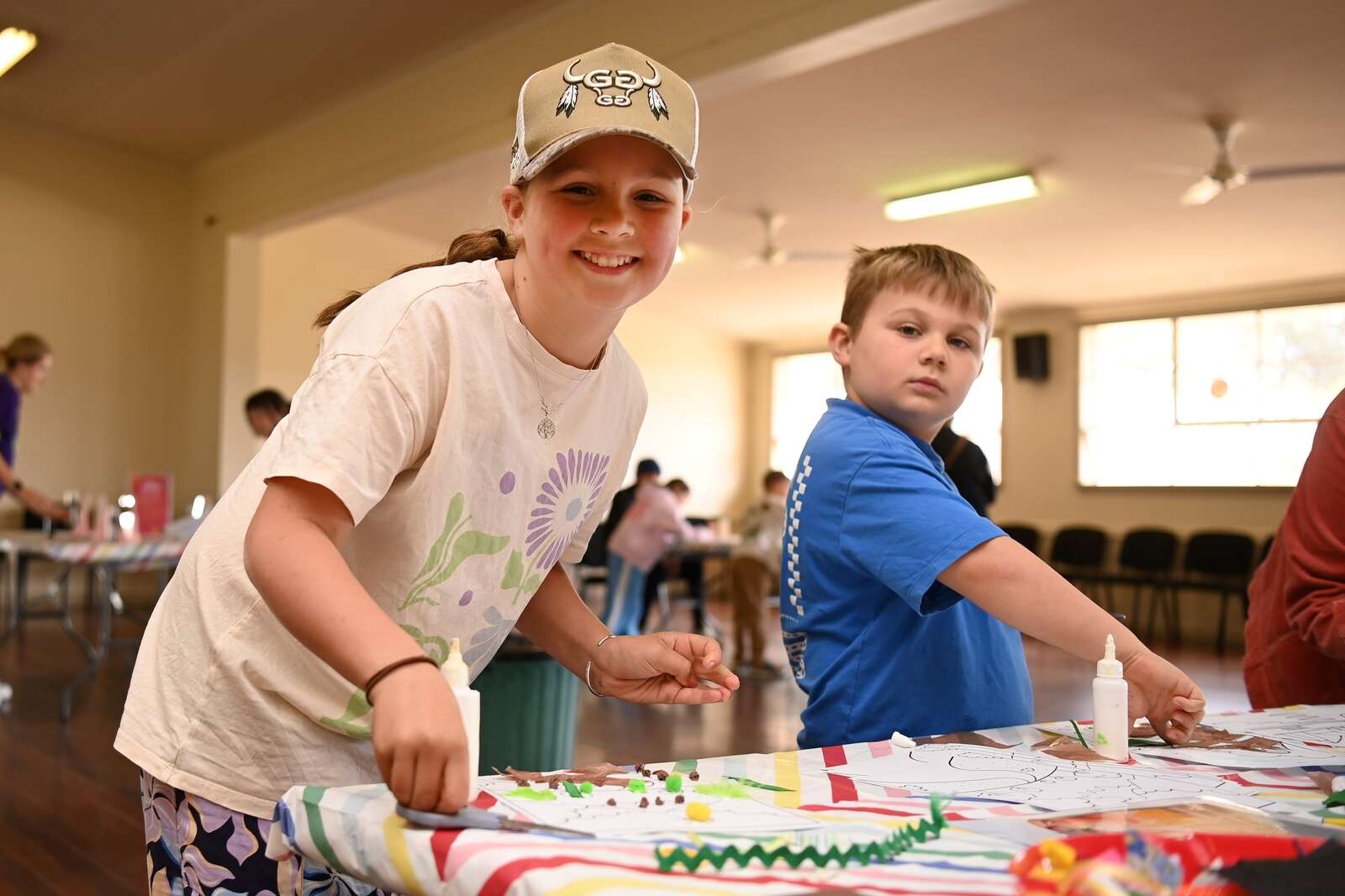 Gallery | School holiday art-making fun at Kialla Central