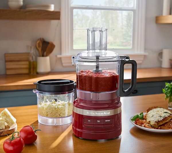 KitchenAid 7-Cup Food Processor with Extra Bowl and Lid only $72.48 shipped ($150 value)!