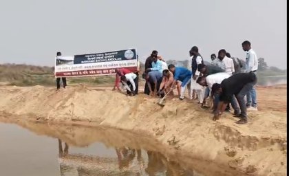 Activists protest limited Mahanadi flow