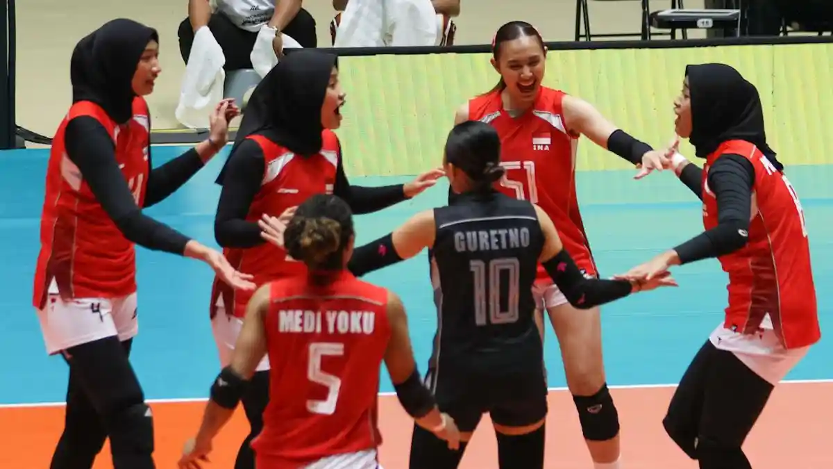 Daftar Penghargaan Individu SEA V Cup 2026 Putri Leg 2: Indah Guretno Best Libero, Thailand Dominan