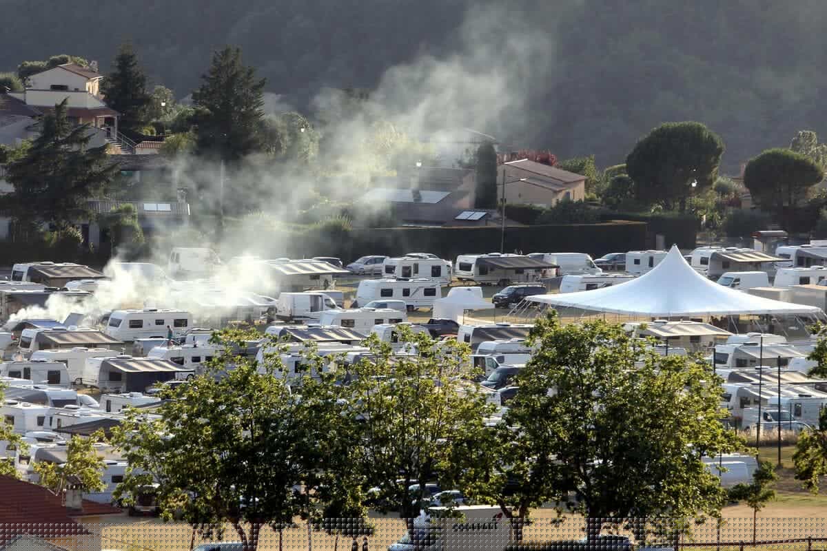 Les gens du voyage sont tous partis comme prévu de cette commune près de Nice