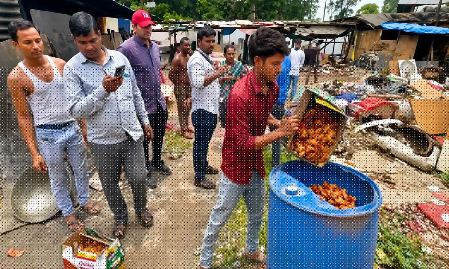 No gappe vappe…! Task Force teams target street food units