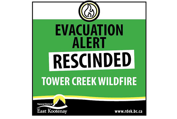 Final evacuation alert rescinded in St. Mary Lake area