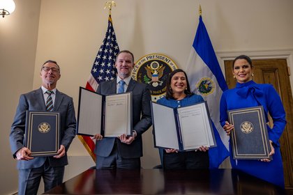 Statele Unite ale Americii au încheiat un acord comercial reciproc cu El Salvador