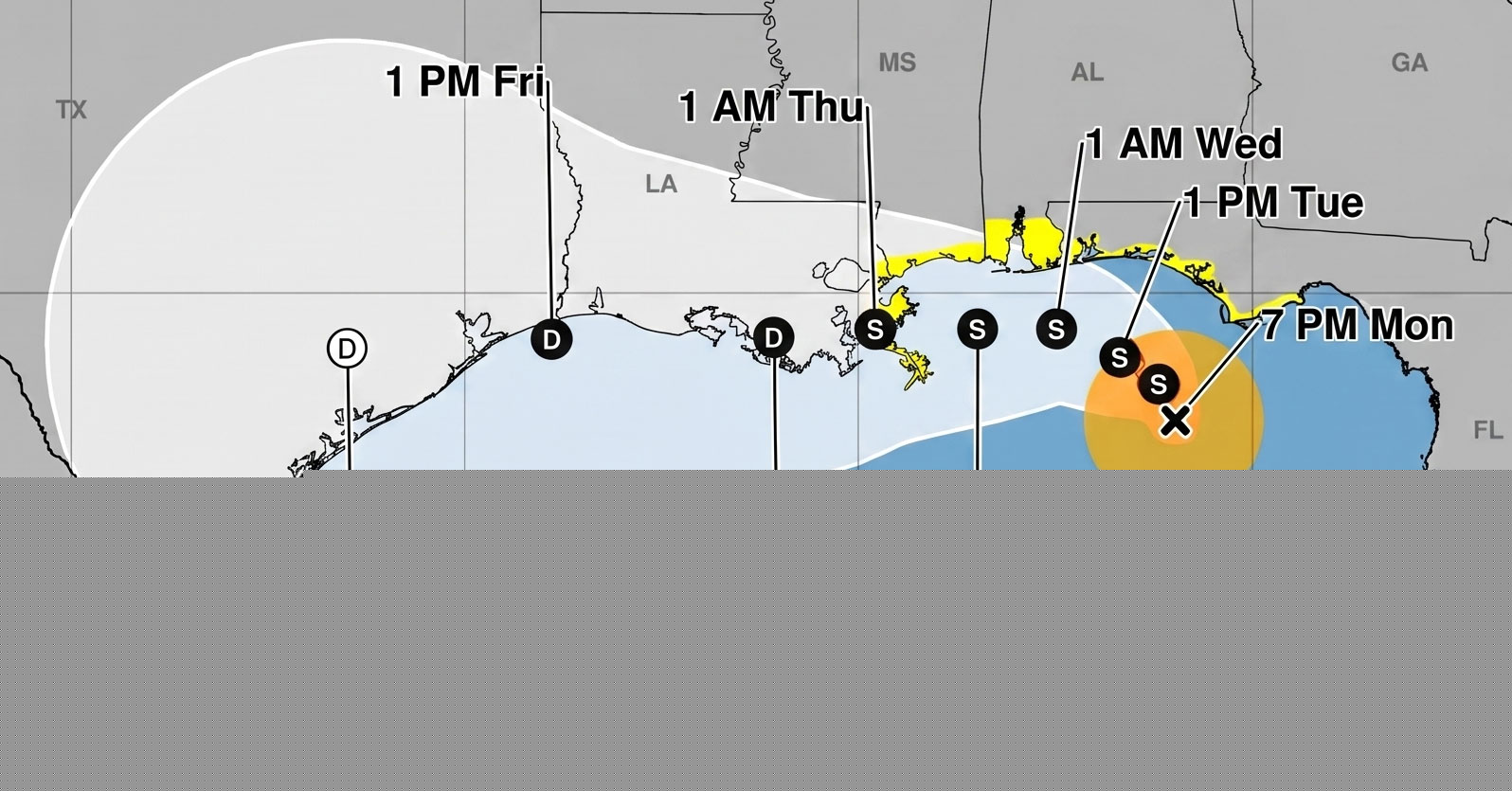 Tropical Storm Bertha Forms