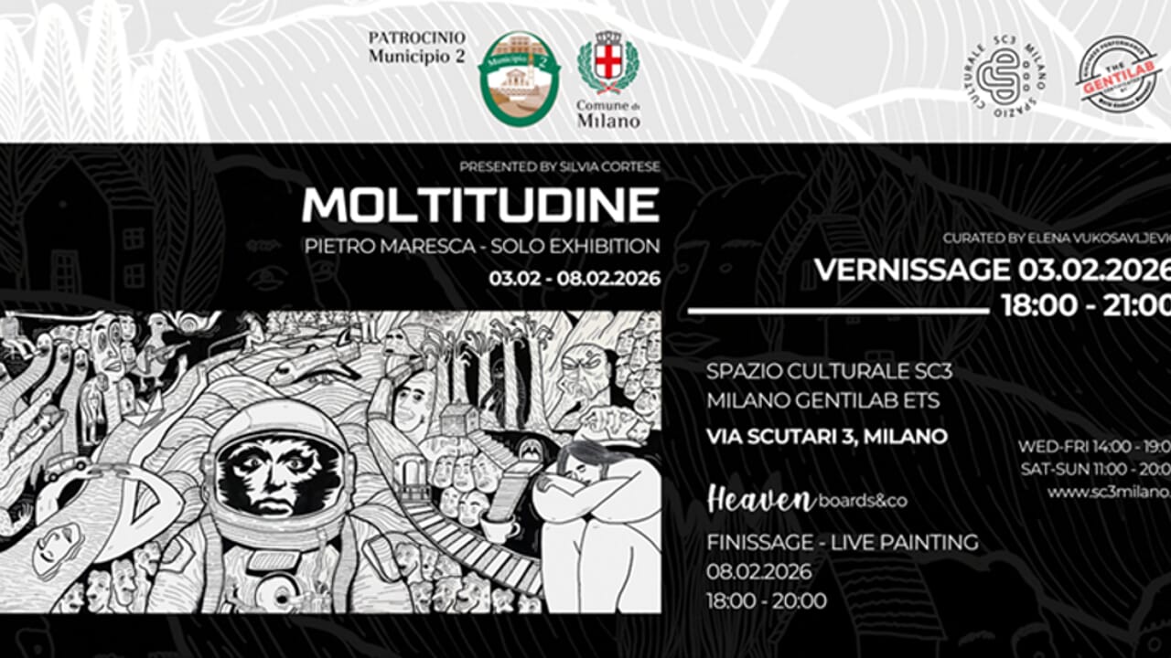 moltitudine. mostra personale di pietro maresca