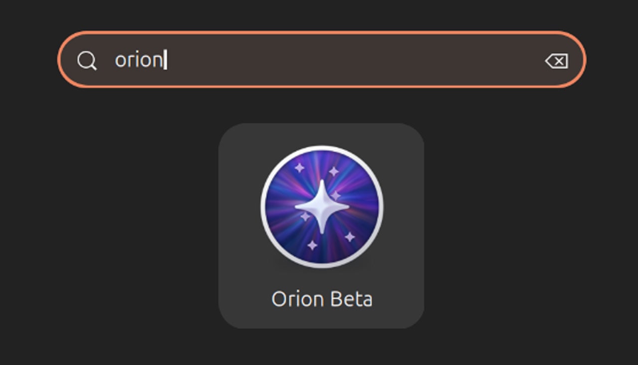 Orion for Linux beta update adds private browsing and link previews