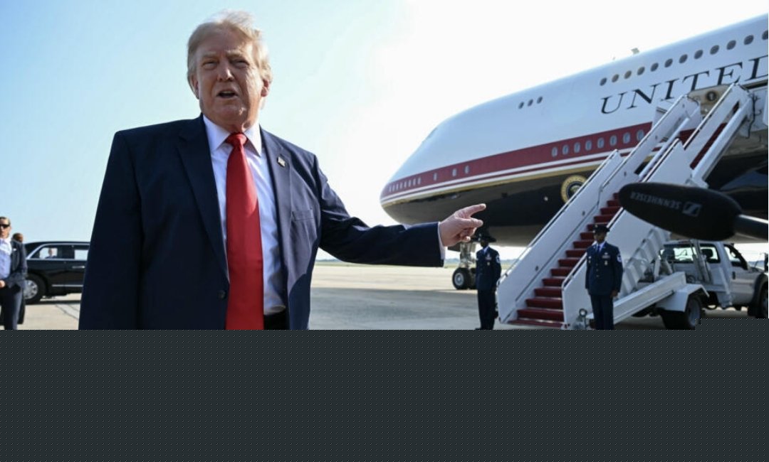 Trump Touted Qatar’s Luxury Jet. Then He Had To Be Smuggled In A Catering Truck Off It