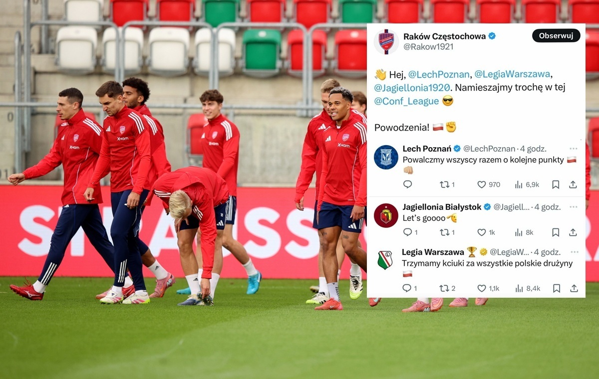 Pięknie! Polskie kluby wspierają się przed meczami w LKE