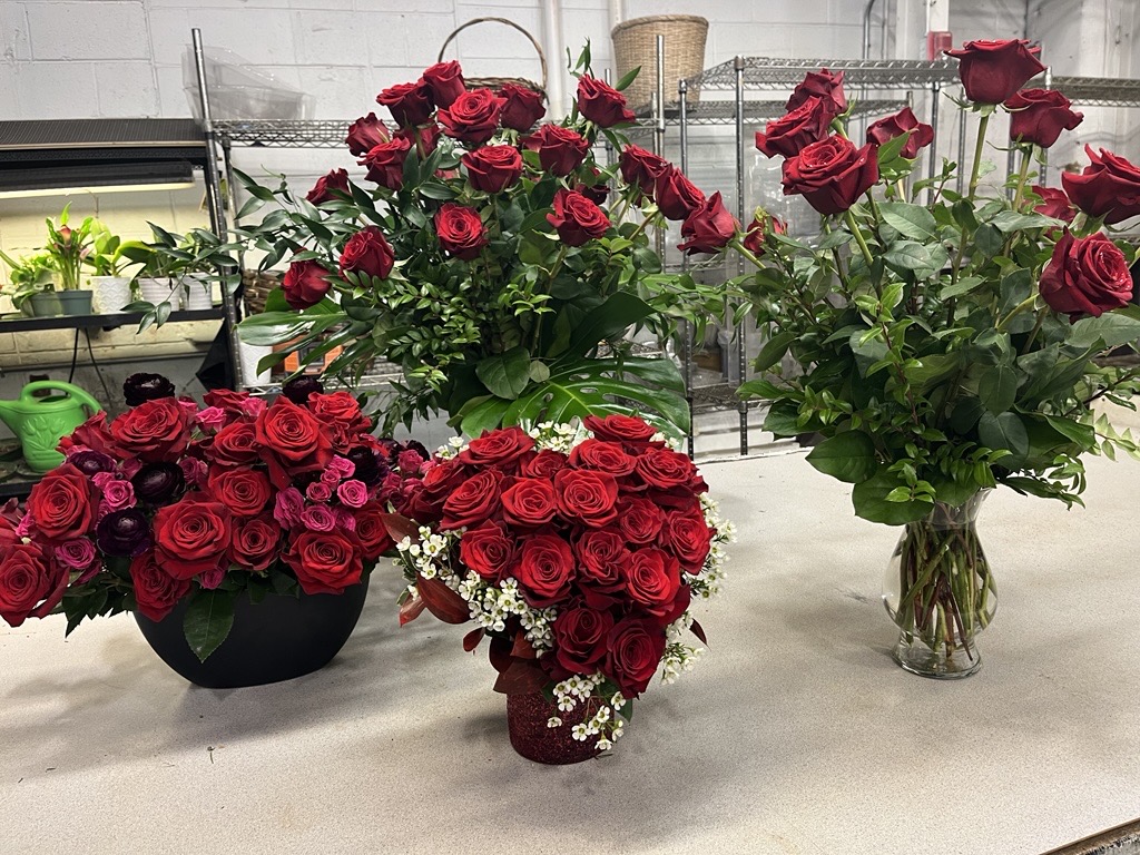 Love is in the air at Locker's Florist as they prepare for single busiest day of the year