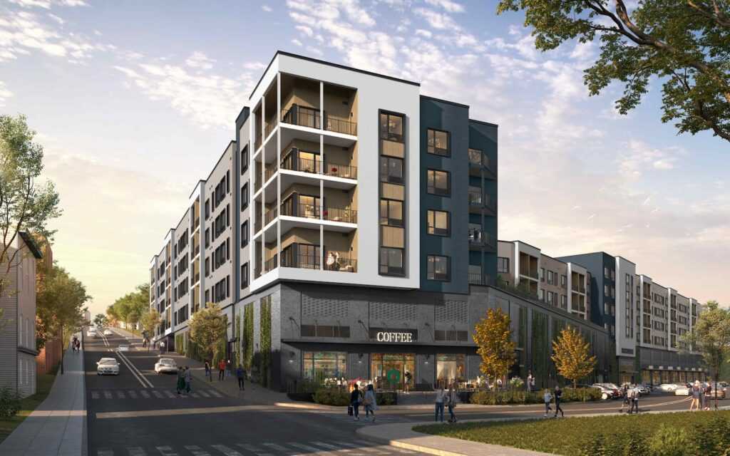 Construction underway on Park Square development with 340 housing units in Yonkers