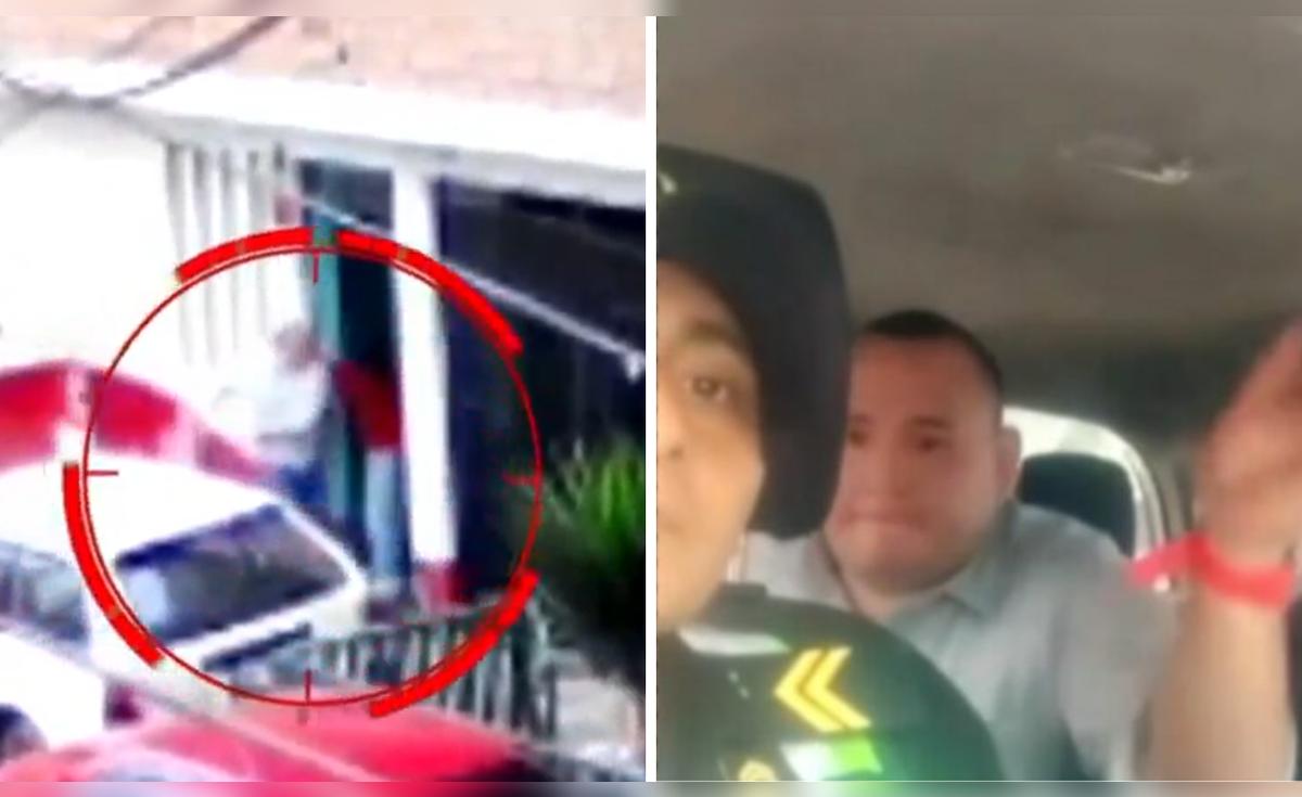 Hombre en presunto estado de ebriedad agrede a mujer, lo detienen y golpea a policía en la cara en Los Olivos
