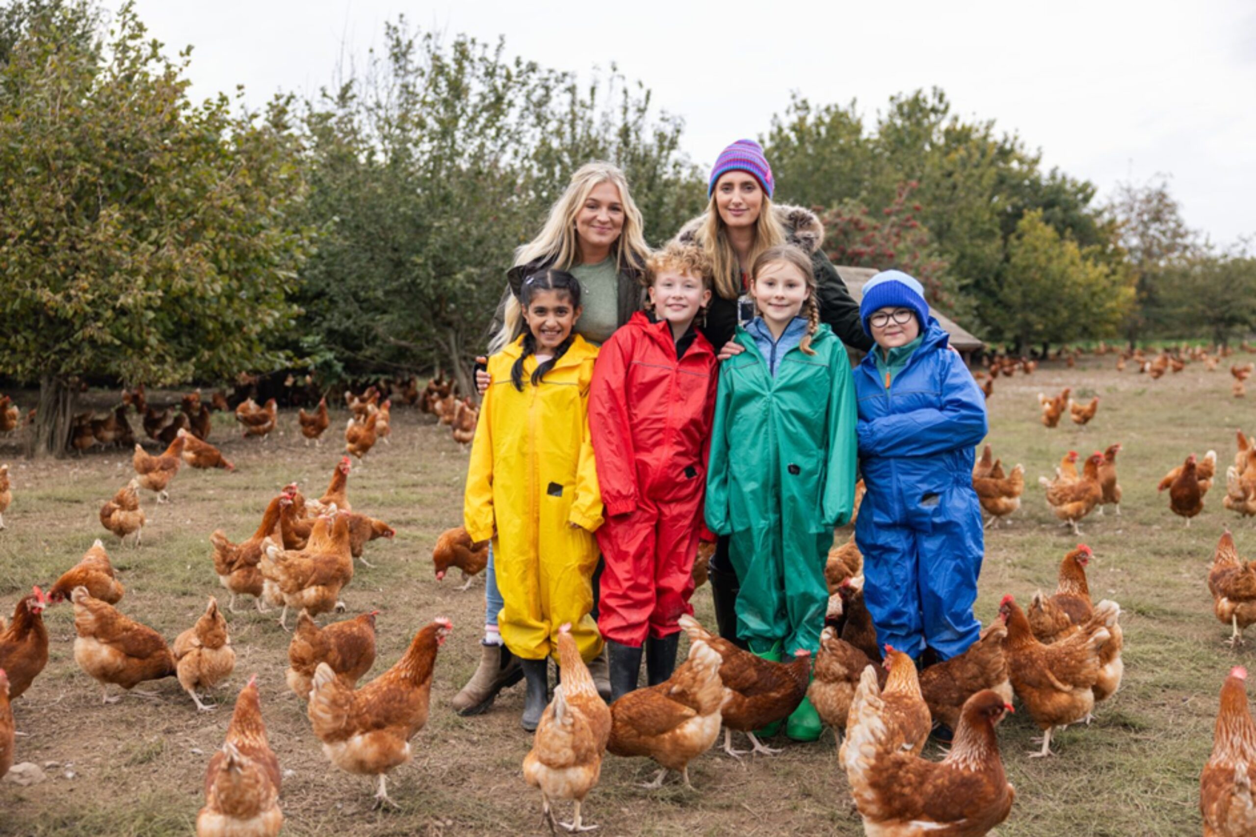 Children step into the role of egg farmers of the future