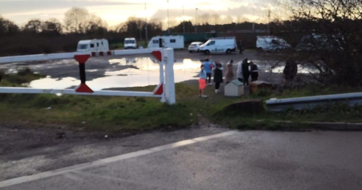 ‘Nightmare’ as travellers take over car park at Newport Rugby Club
