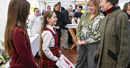 Princess Anne meets employees to celebrate 100 years of Cambridgeshire factory