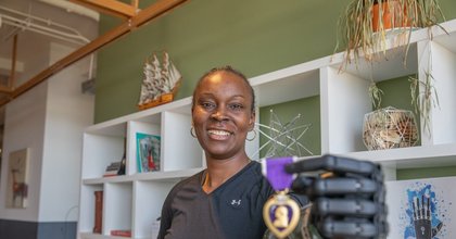 US veteran becomes first to get new bionic arm designed by UK firm