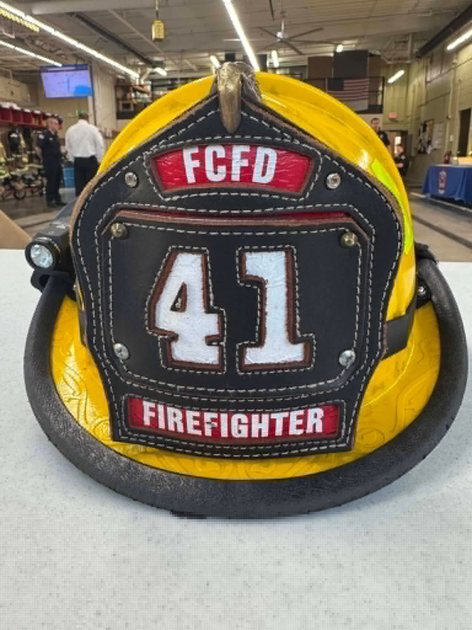 Firefighter from Fox Crossing station destroyed in tornado seeks return of missing helmut