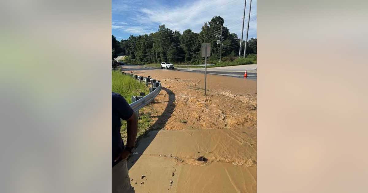 Water main break causing outage in Rockdale County