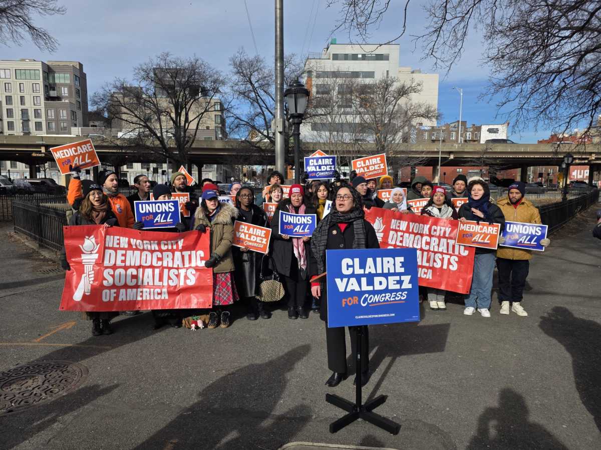 Claire Valdez puts union advocacy front and center in bid to succeed Velázquez in NY-7