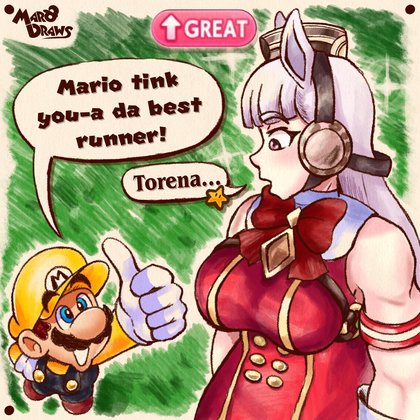 Crossover - Gold Ship’s super trainer 🐴 🍄 (Umamusume)