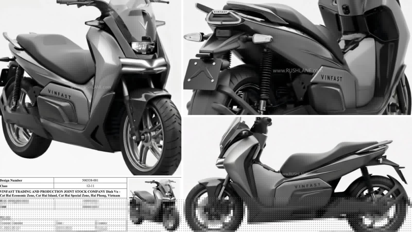 VinFast Rasad Electric Scooter Patented In India Ahead Of Global Debut