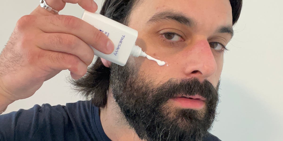 Sunscreen Leaving a White Cast on Your Face? This SPF Serum Disappears in Seconds.