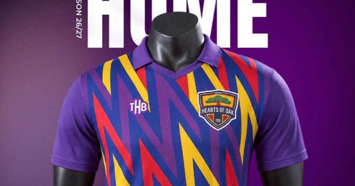 Hearts of Oak unveil stunning new home jersey for 2026/27 Ghana Premier League season