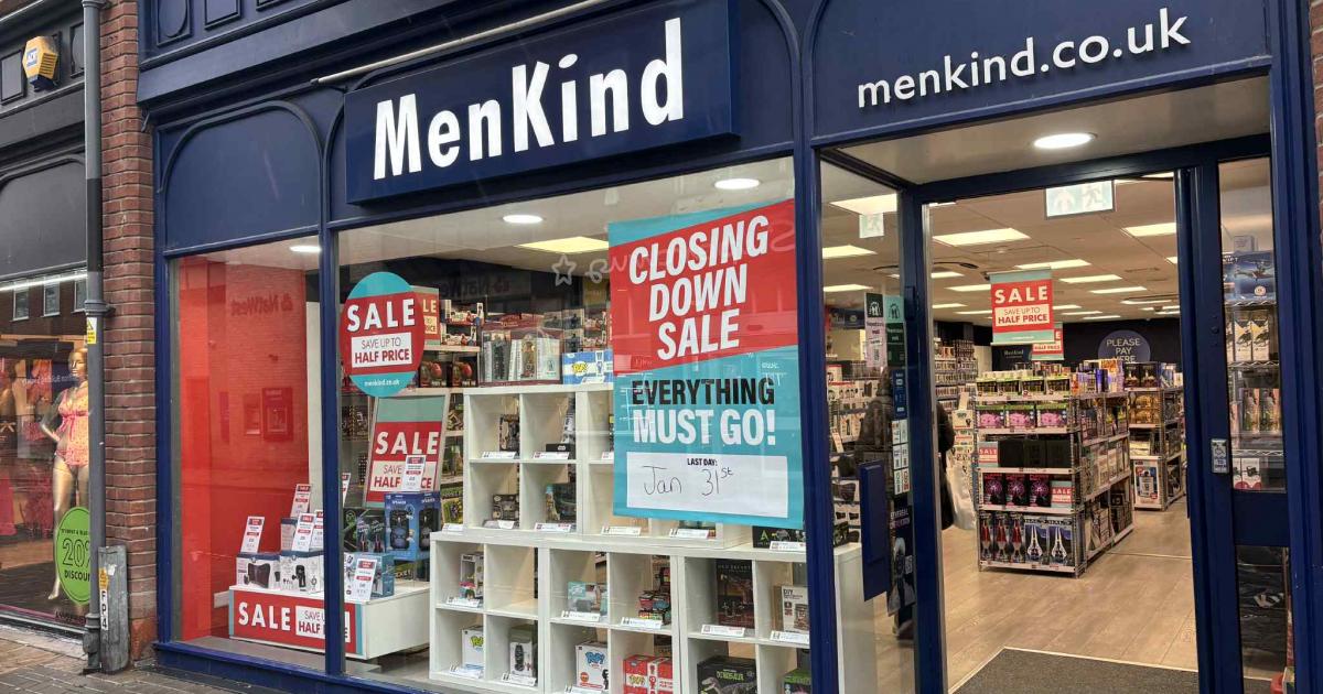 Essex Menkind store to close this week with huge sales