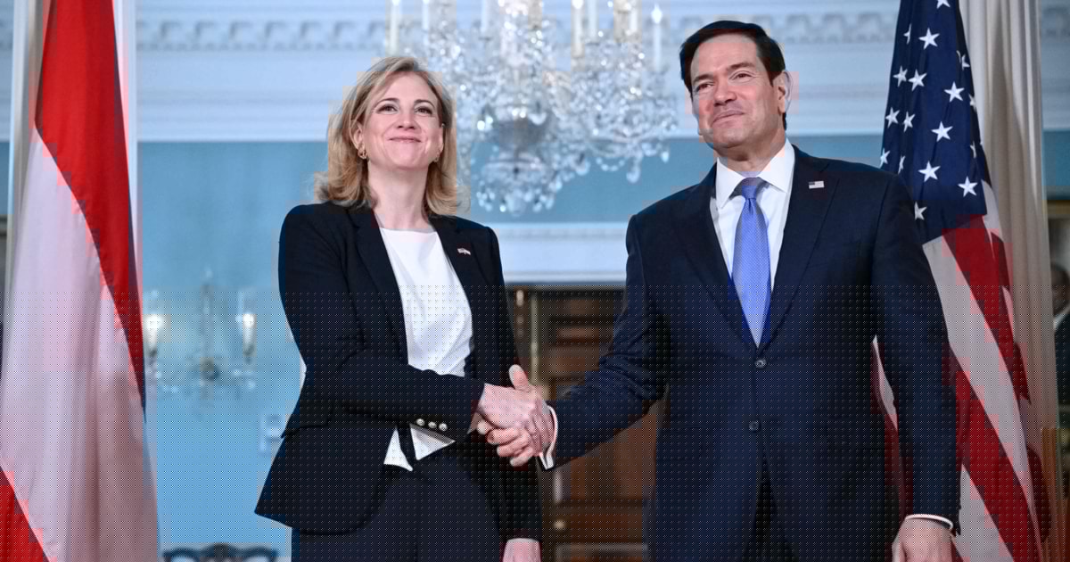 Fokus auf Ukraine - Meinl-Reisinger bei Rubio: „Sehr gutes Gespräch“