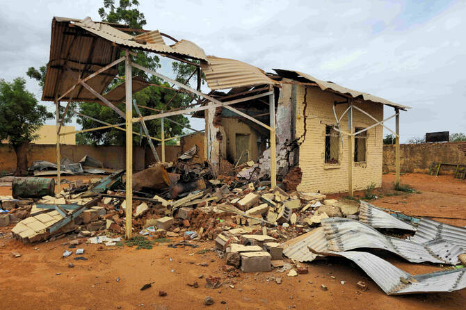 Nine civilians killed in Sudan drone attack: medic