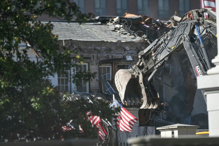 'Music To My Ears': Trump Brushes Off White House Demolition Critics
