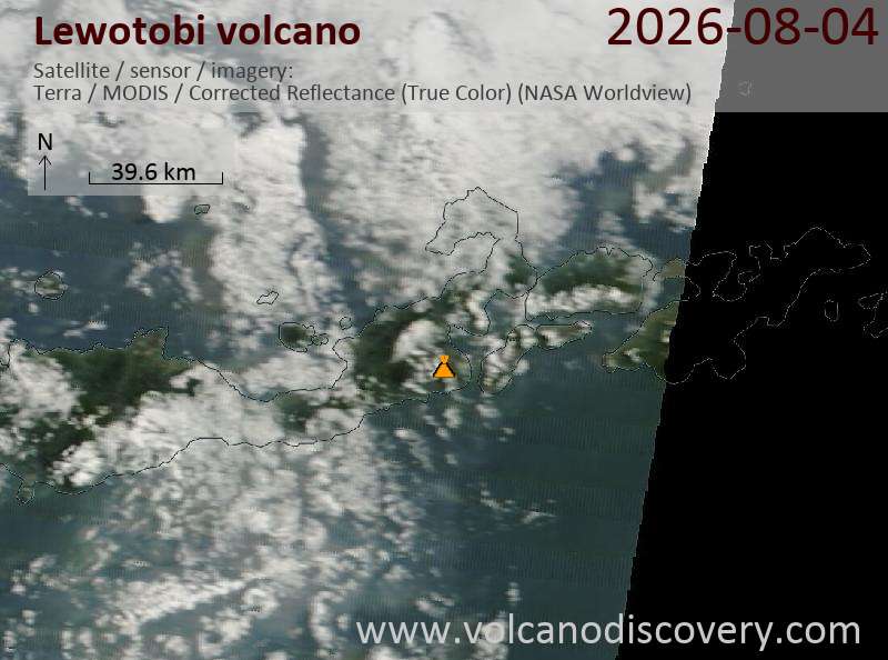 Lewotobi Volcano Volcanic Ash Advisory: VA TO FL090 REPORTED AT 04/0442Z EST VA DTG: 04/0550Z to 9000 ft (2700 m)