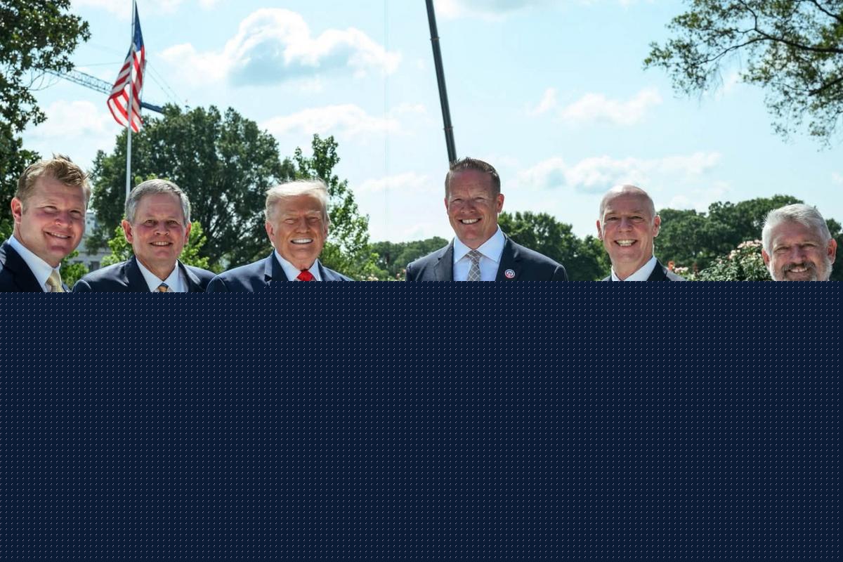 Gov. Gianforte and Montana State Bobcats Visit The White House