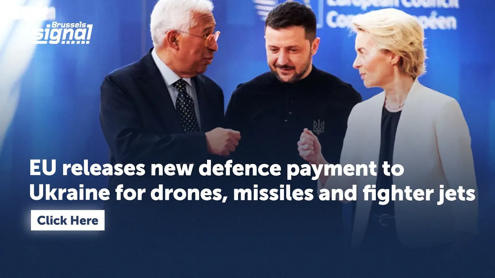 EU releases new defence payment to Ukraine for drones, missiles and fighter jets