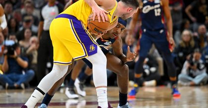 Cavaliers court raises safety concerns again as Luka Doncic injures leg