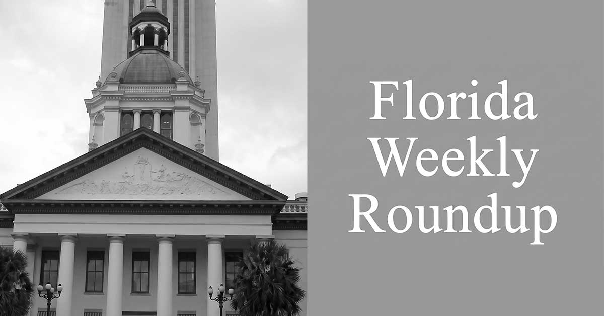 Florida Weekly Roundup: Property Tax Amendment Rewrite Required