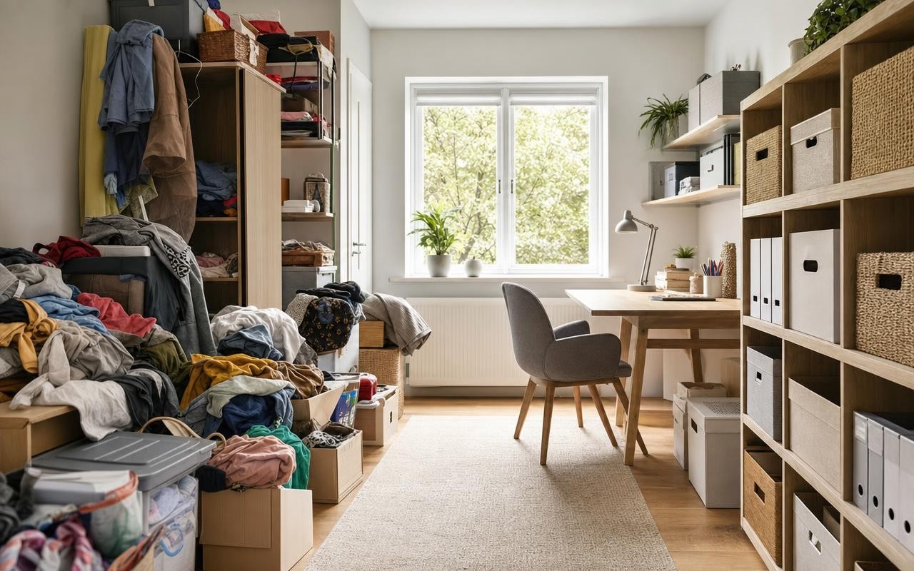 This ruthless 5-layer decluttering method could finally fix the chaotic room you're hiding from everyone