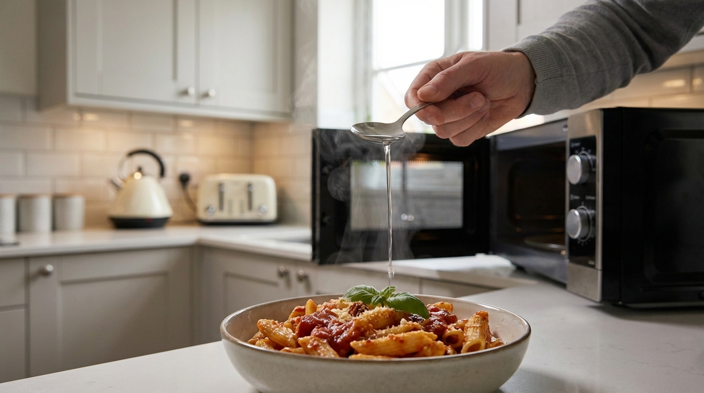 Stop microwaving leftovers like this – adding one free ingredient to the bowl brings back the 'freshly cooked' taste