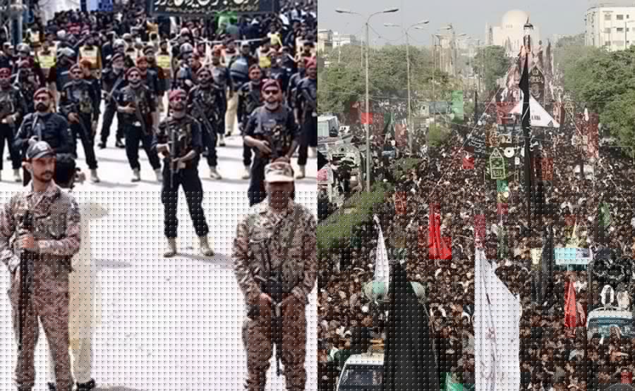 Army, Rangers mobilised for Chehlum Security of Hazrat Imam Hussain (RA)