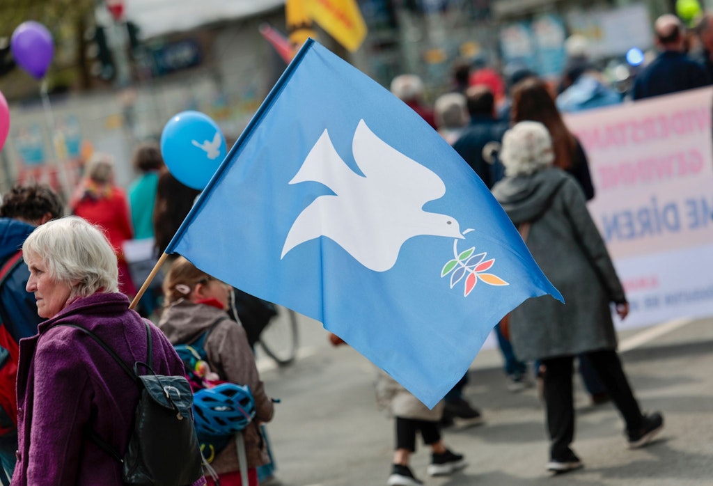 Tag der Deutschen Einheit in Berlin: Friedensdemo mit 10.000 Teilnehmern erwartet