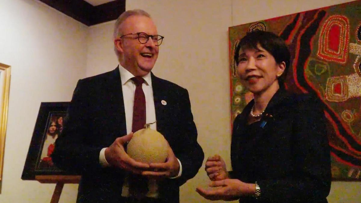 Australia rushes to assure Japan that Anthony Albanese’s comments on female leader’s melons were not offensive