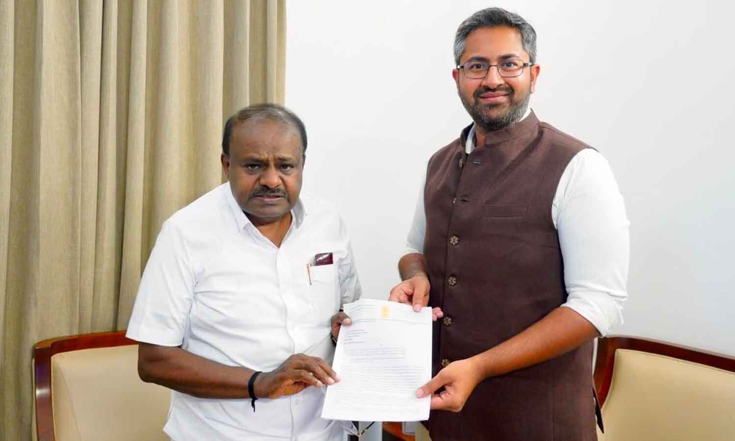 Vizag MP seeks immediate release of pending VRS dues