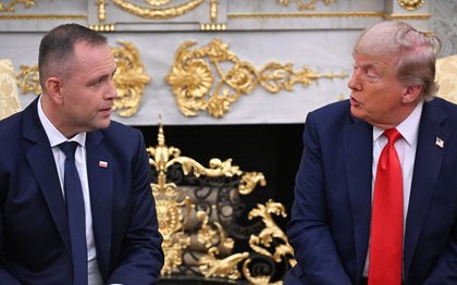 Kataryna: Przyjaźń bezobjawowa Donalda Trumpa i Karola Nawrockiego